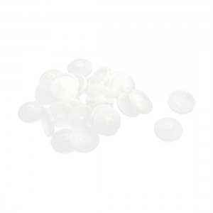 30Pcs 2.5mm Aperture Double Reduction Plastic Crown Gear for Stepper Motor Shaft