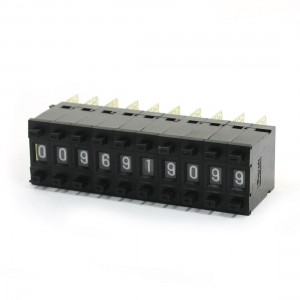 10 Pcs BCD Code 10 Digit Single Unit Thumbwheel Pushwheel Switches