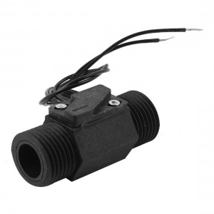 0.1A 100V Plastic Shell Liquid Water Flow Sensor Switches 0.75-5L/Min