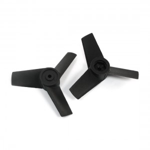 2PCS RC Airplane Spare Parts 3 Blades Ducted Fan CCW Propellers 65mm