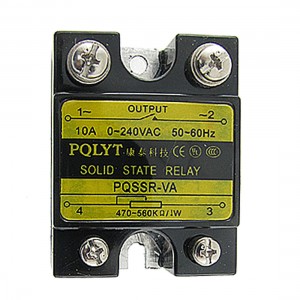 10A 240V AC / 470-560K Ohm SSR Solid State Relay Voltage Resistance Regulator