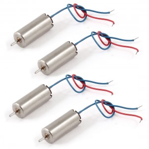 4 Pcs DC 4.2V 3.7V 46000RPM 41000RPM Mini Coreless Motor for DIY RC Aircraft