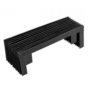 Synthetic Rubber 8.3" x 9.8" x 2.7" Protective Dust Cover Black