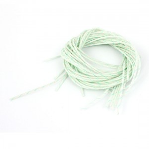 10 Pcs 100cm Long 1mm Dia. PVC Fiberglass Insulating Sleeving Sleeve