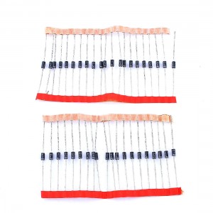 50Pcs 2A 500V High Voltage Polarized Fast Rectifier Diodes FR154