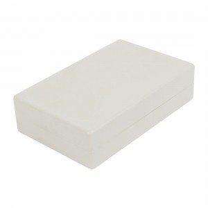 120mm Long 80mm Width 30mm High Waterproof Lighr Gray Plastic Junction Box Case