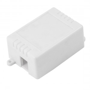 50mmx35mmx22mm Rectangle Shape DIY Junction Box Case White