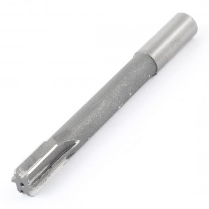 17mm Shank Dia 6 Flutes HSS Straight Shank Chucking Reamer Milling Cutter