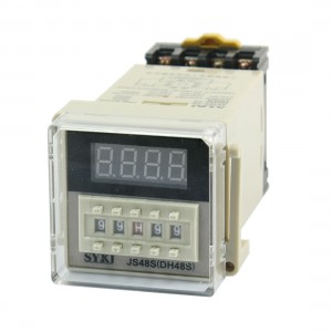 JS48S(DH48S) AC 220V 99S99 99M99 99H99 LED Digital Display Time Timing Relay