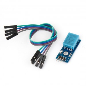 DHT11 DC 3.5-5.5V Temperature Humidity Sensor Module w 4-pin Cable