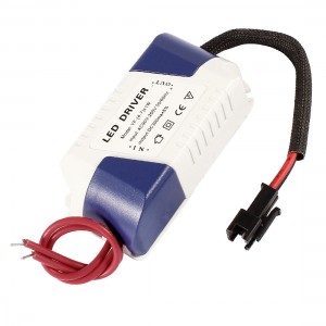 AC 90-260V DC 300mA External Driver Power Supply for (4-7)x1W LED Strip Light