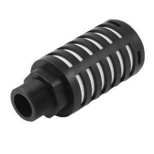 25mm 3/4" PT Male Thread Pneumatic Silencer Muffler Noise Absorb Deadener