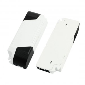 2PCS White Black Plastic Surface Mounted 75x29x20mm Junction Box