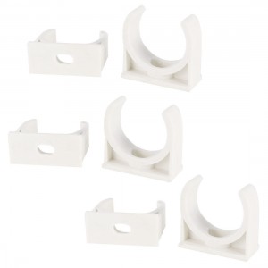 6pcs 25mm Dia R260 R280 Motor Block Toy Mount Fixed Support Bracket White