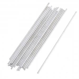 20 Pcs Silver Tone Metal Machinery Machanical Parts Axles