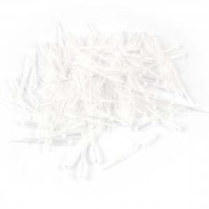 100 Pcs 0.2ml Capacity Liquids Pipetting Disposable Transfer Pipettes