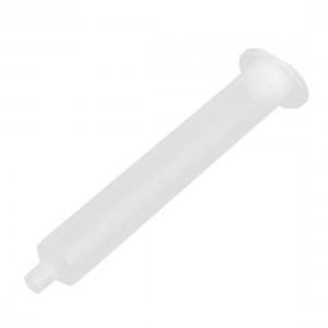 Clear Plastic 50CC Helix Luer Lock Tip Dispenser Barrels
