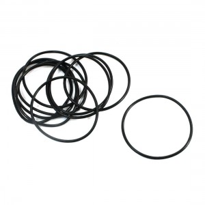10 Pcs 38 x 1.5mm Replacement Black Rubber Oil Seal O Ring Gasket