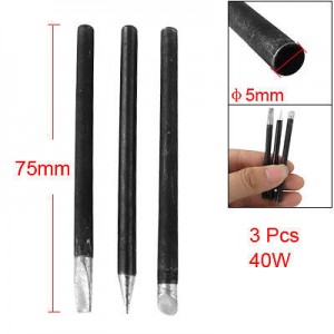 13/64" Single Flat Point 3 Pcs Soldering Iron Tips 40W