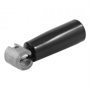 Grinding Machine Handwheel 5mm Thread Dia Plastic Grip Handle 85mm Long