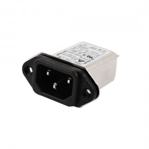 AC115V/250V 3A Panel Mount 3 Pin Solder IEC 320 C14 EMI Filter