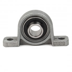 K001 Pillow Block 12mm Bore Inner Diameter Ball Bearing Stainless Steel