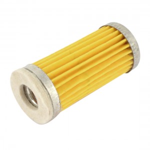 11mm Inside Dia 68mm High Air Compressor Part Element Filter Yellow