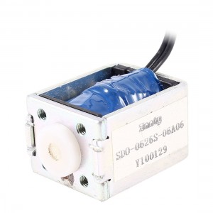 3mm 150g Push Type Linear Lift Electromagnet Solenoid DC 6V 1A 6W