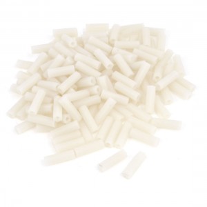 Machine Boards M3 x 18mm Nylon Hex Hexagonal Threaded Spacer Support 200 Pcs