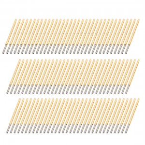 100 Pcs 1mm Dia U Tip 4-point Crown Spring Testing Probe Tips