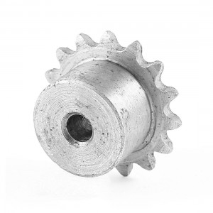 Single Row 15 Teeth Pilot 1/4" Bore Chain Drive Sprocket Wheel 6mmx33mm
