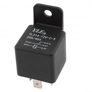 YL-314-12V-C-S DC12V 5-Pin General Purpose Coil Power Relay for Car Auto