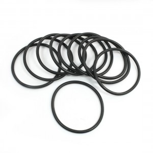 10Pcs 68mm x 60mm x 4mm Industrial Black Rubber O Ring Oil Seal Gaskets