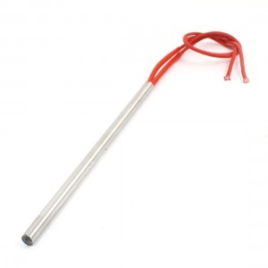 8mm x 180mm Wire leads Cartridge Heater Heating Element AC 110V 400W