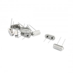 10pcs Silver Tone 11.0592MHz DIP Passive Crystal Oscillators
