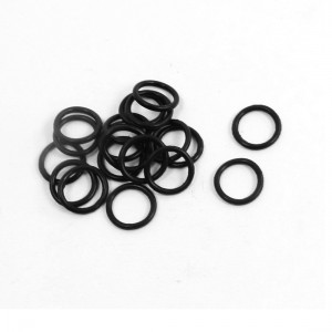 20Pcs 8mm Outside Dia 1mm Thickness Rubber Oil Filter Seal Gasket O Ring