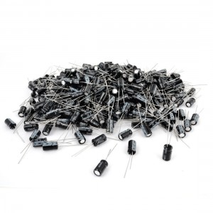 1000 Pcs 6mm x 11mm 220UF 16V Polarized Radial Electrolytic Capacitor