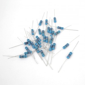 30 Pcs Axial Lead 1W 1% 2.2K Ohm Flameproof Electronic Metal Film Resistor