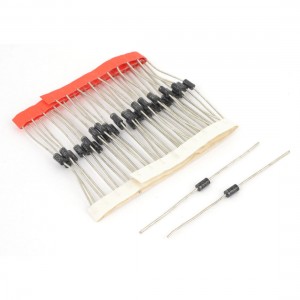 40 Pcs UF1010 Black Axial Lead Polarized Rectifier Diodes 1000V 1A