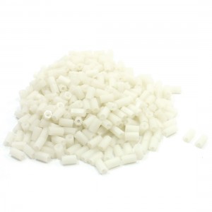 400 Pcs Nylon Insulating Hex Hexagonal Threaded Spacer Support M3 x 10mm