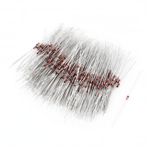 500 Pcs HZ6C1 DC 5.8-6.1V 1/2W Regulator Tubes Axial Zener Diodes