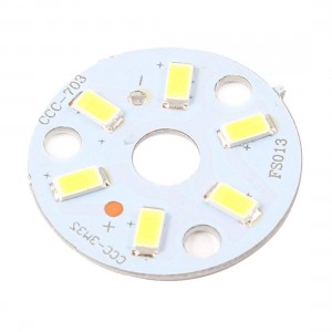 3W 5730 6 SMD Chip Ceiling LED Bulb White Light PCB Plate 300-360LM