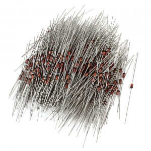 500 Pcs 10V 1/2W Electronic Zener Voltage Stabilizing Diodes
