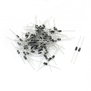 100Pcs SR260 60V 2A Axial Lead Type Schottky Rectifier Diodes 3mm x 6mm