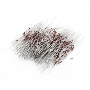 500 Pcs HZ7B3 DC 7-7.3V 1/2W Regulator Tubes Axial Zener Diodes