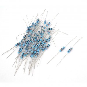 60pcs 1/2W 1% 33K Ohm Flameproof Axial Metal Film Resistor Assortment Kit