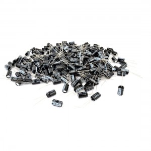 500 Pcs 8mm x 12mm 2.2UF 400V Polarized Radial Electrolytic Capacitor