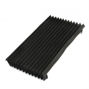 CNC Machinary Foldable Flexible Accordion Dust Cover 330mm x 300mm x 43mm
