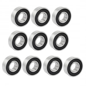 6202RS 15mm x 35mm x 11mm Rollerblade Deep Groove Ball Bearing 10 Pcs