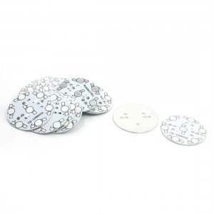 20PCS 5cm Circle Aluminum PCB Circuit Board for 1W/3W 7LED in Series